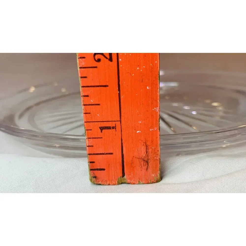 Vintage Glass Plate 8.25
